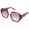 Hexagon ladies red Acetate Customized UV protection square polarized women sunglasses 2021 oversized shades UV400 luxury fashion