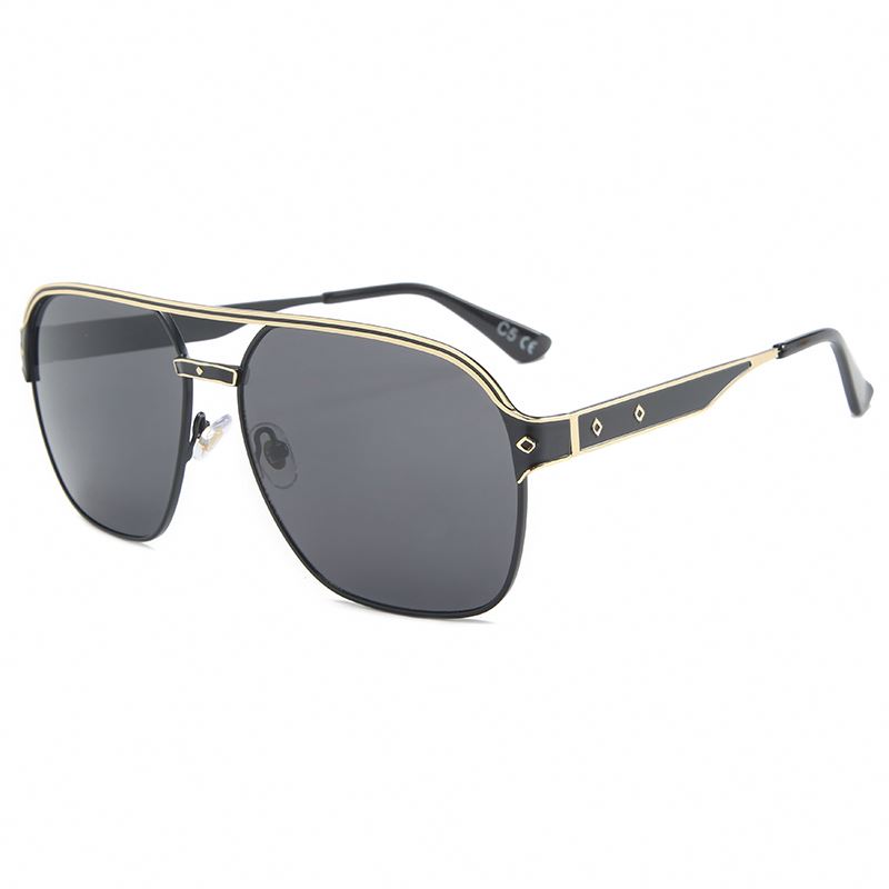 Diamond Retro Unisex Frameless Sunglasses Sun Glasses Metal Frame Round Men Women