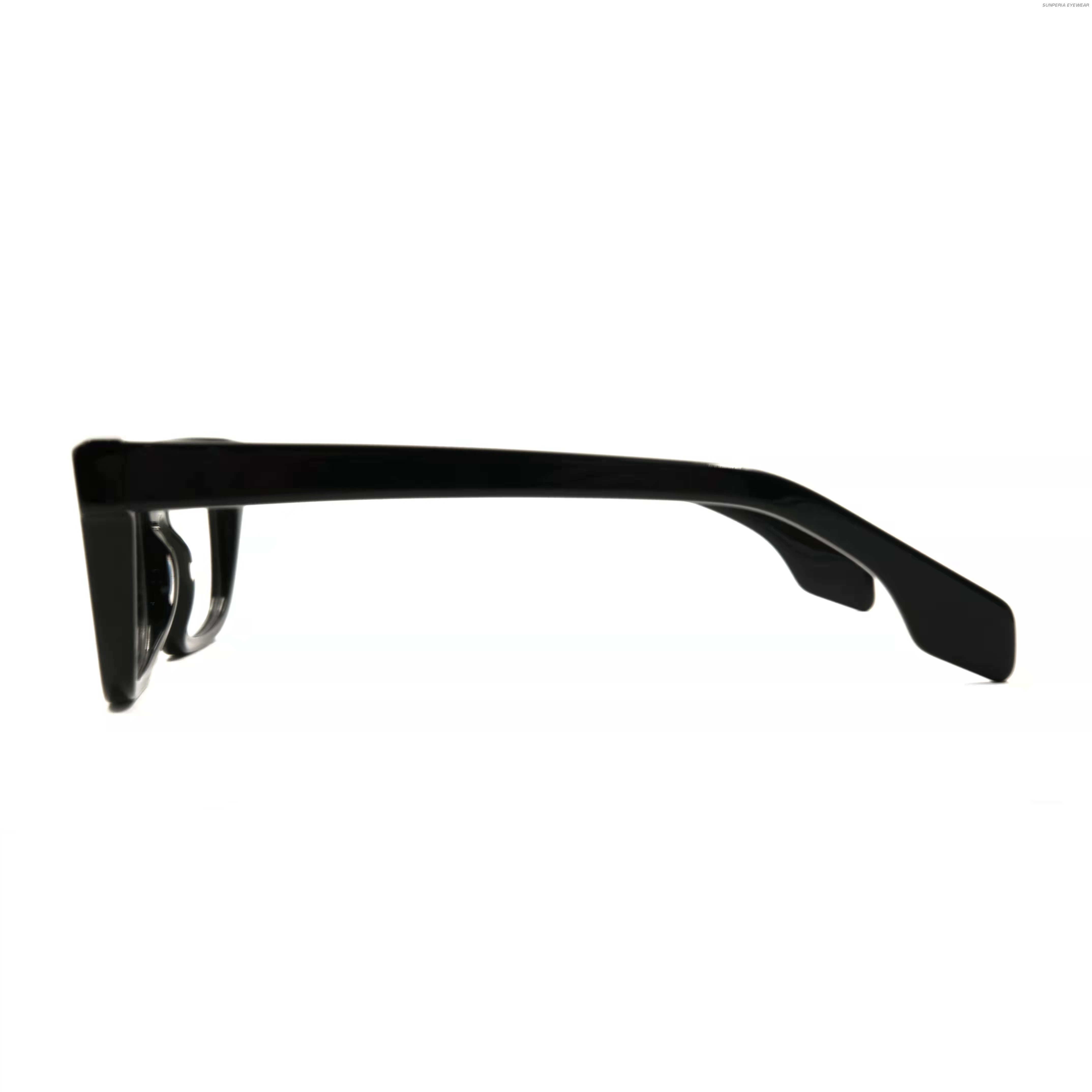 Eyewear Frames Manufacturers Square Optical Frames Black Acetate Spectacle Frame Suppliers