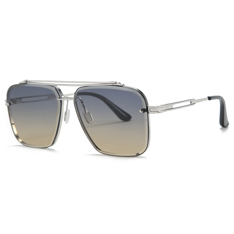 Oversized Square Sunglasses Women Custom Sunglasses Mens River Customize Glasses Frame Manufacturers