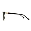 Build Your Own Sunglasses Company Spring Temple Black Acetate White Strip Sunglasses Classic Luxury Sun Glasses