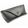 Black leather pouch sunglasses packaging box eyeglasses case