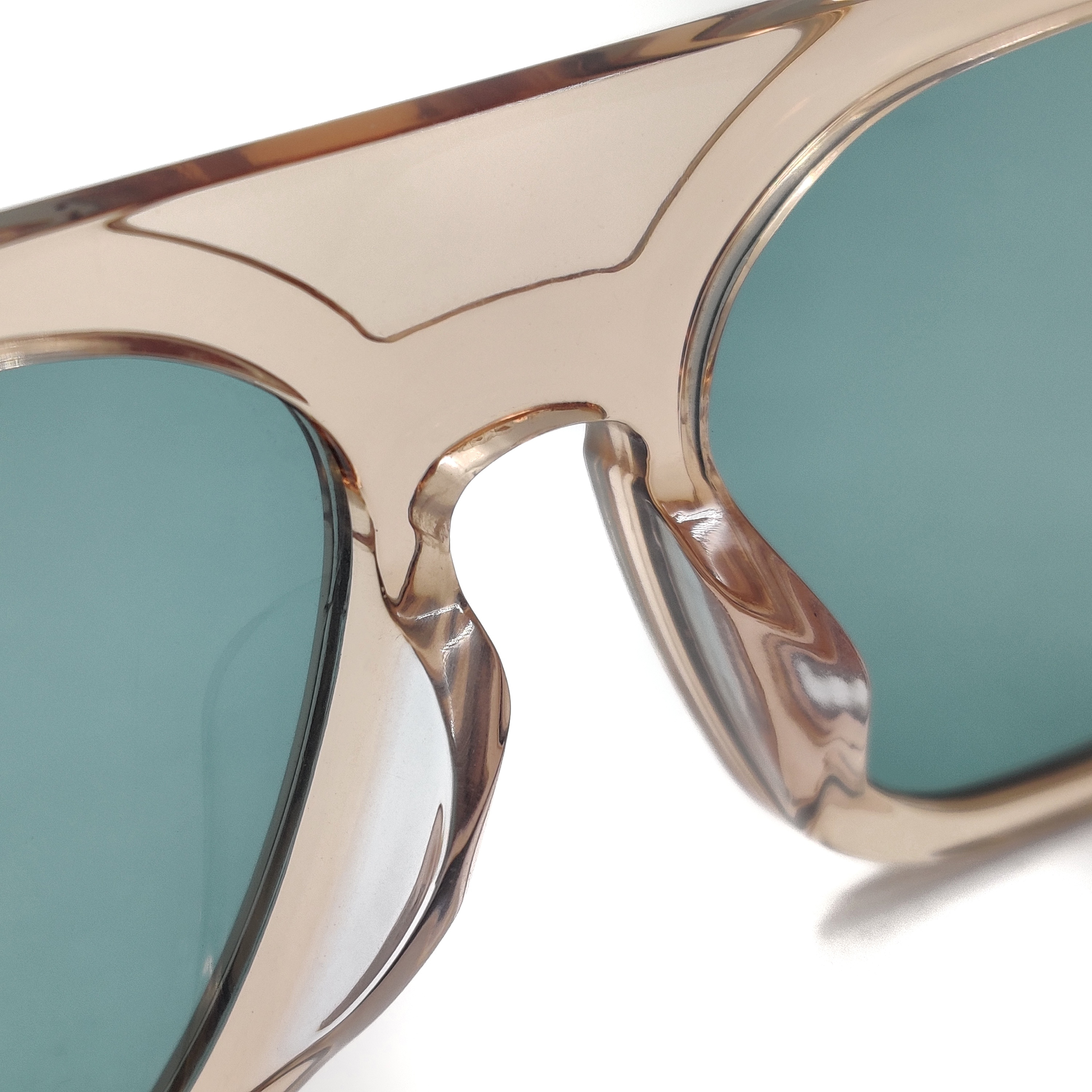 Tea Acetate Frame Customized Women Square Sunglasses Design Your Own Sunglasses Wholesale Glases