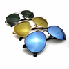 Grey Lens Sunglasses Stainless Steel Frame Eyewear Suppliers Freedom Factory Sunglasses