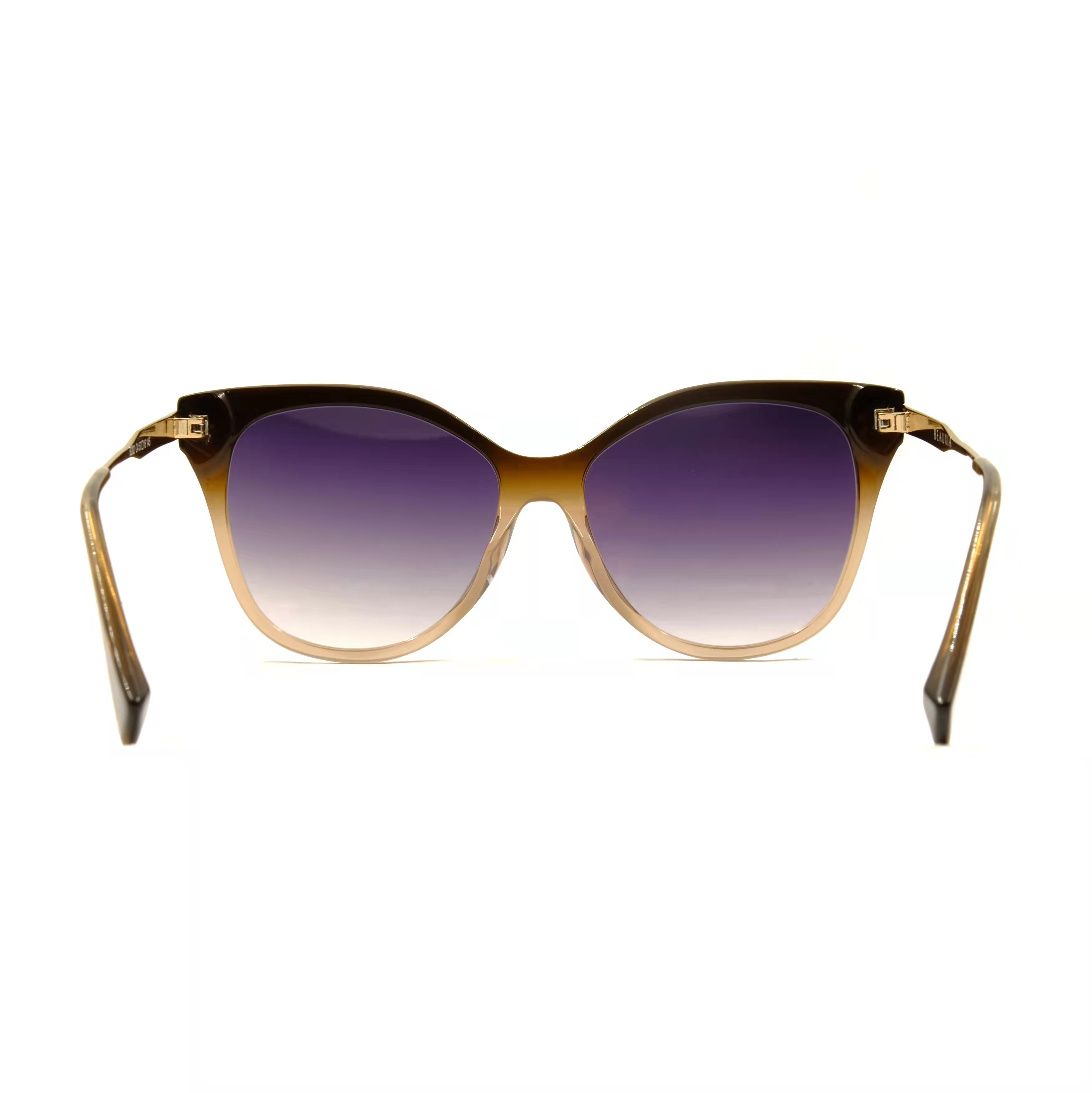 Customize Eyeglasses Manufacturing Round Rim Acetate Frame Custom Women Sunglasses Shades