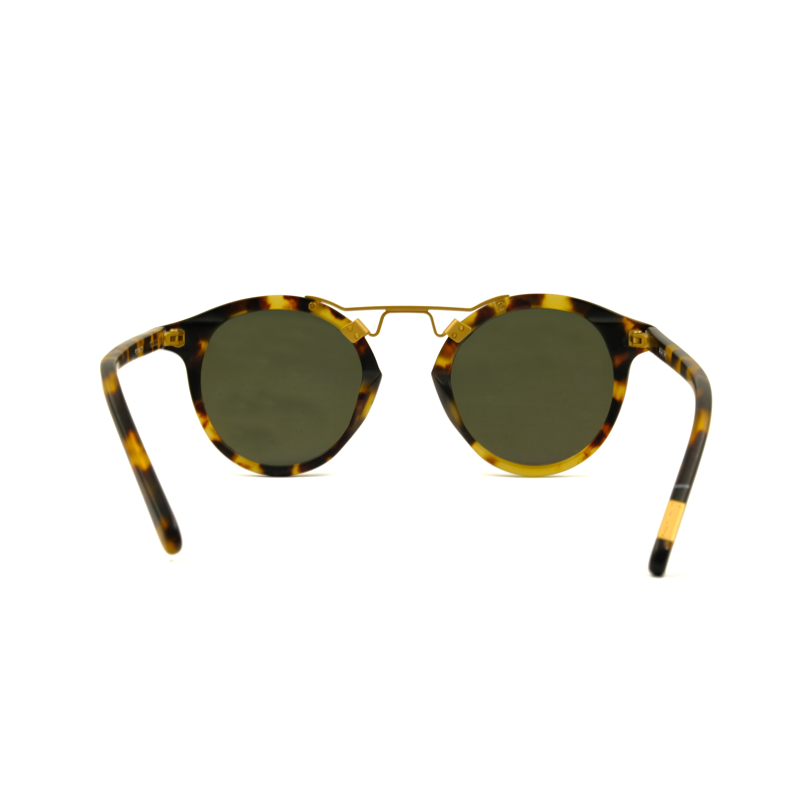 Gold Metal Tortoiseshell Acetate Sunglasses Custom Branded Sunglasses Suppliers