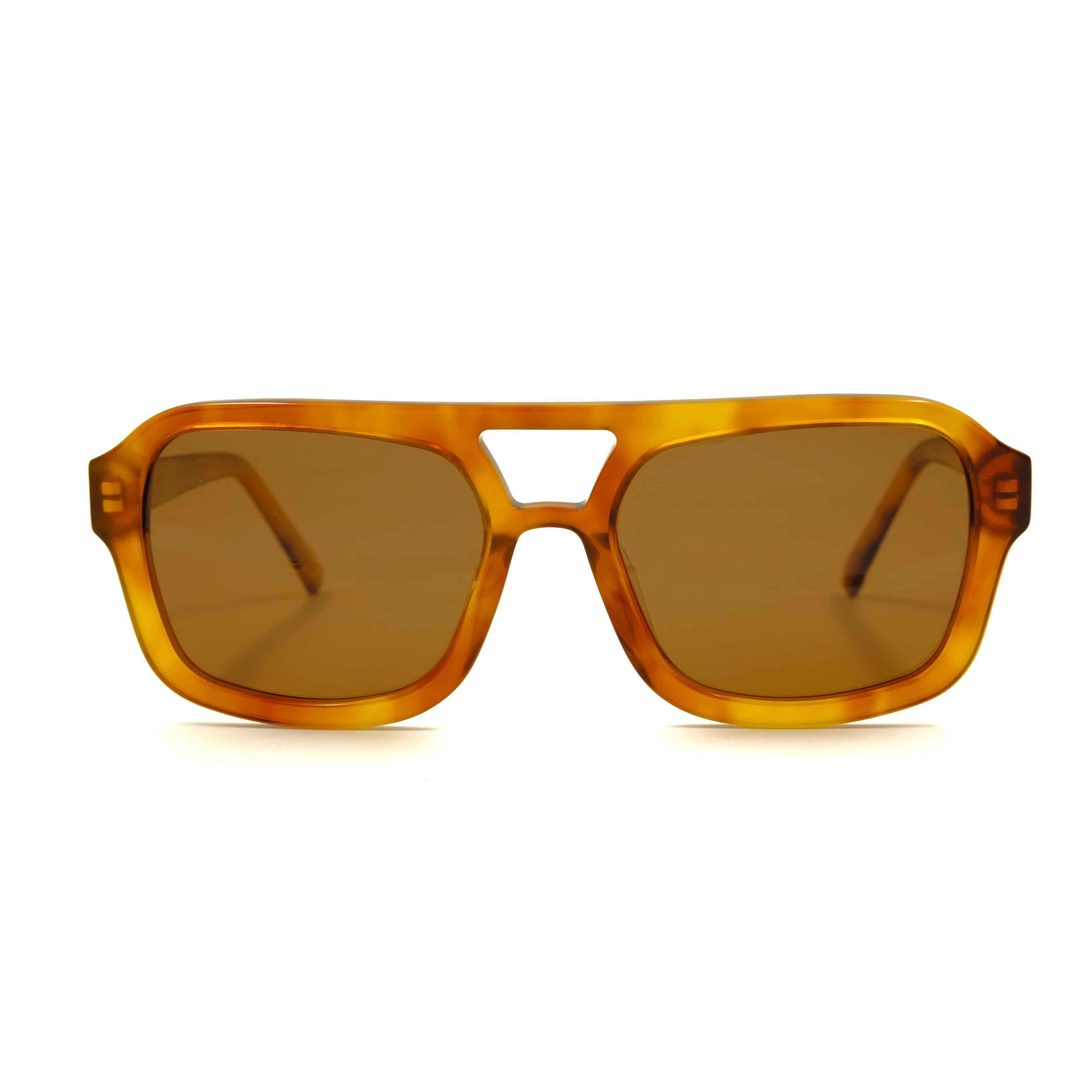 Tortoise Square Acetate Sunglasses Men Women Sunglasses Manufacturer Custom Fashion Sunglasses